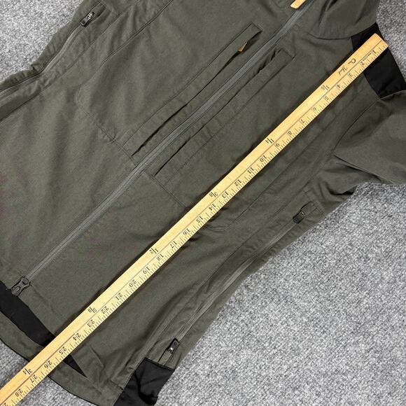 Fjallraven Keb Lite Jacket Womens Small Green Full Zip - Picture 7 of 8